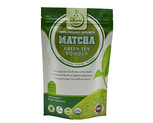 100% Authentic Japanese Organic Matcha Green Tea Powder-Premium Organic Culinary Quality Grade-USDA Organic