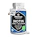 Price comparison product image Biotin 10.000 mcg (1year Supply) with Selenium + Zinc, Hair Growth, Skin and Nails Nourishment, 365 Vegan Easy to Swallow Tablets, German Quality, Vitamaze®