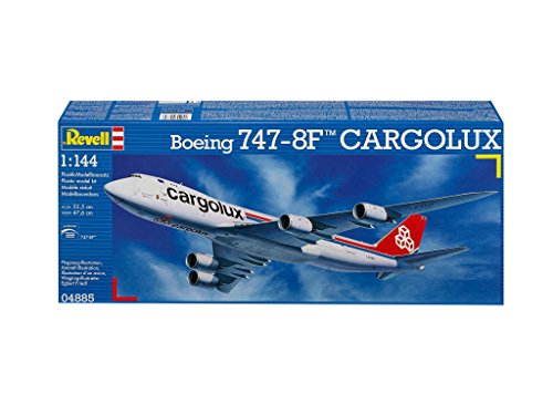 Revell Germany Boeing 747-8F Cargolux Airplane Kit