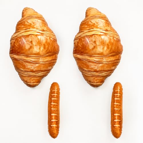 Brunch Croissant Baguette Foil Balloons Breakfast Food Bread Garden Afternoon Tea French Themed Party Balloons Bakery Cafe Decor for Birthday Baby Shower Friendsgiving Party Decorations