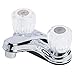 Laguna Brass 2000ACP RV Mobile Home Non-Metallic Centerset Lavatory Faucet, Chrome Finish