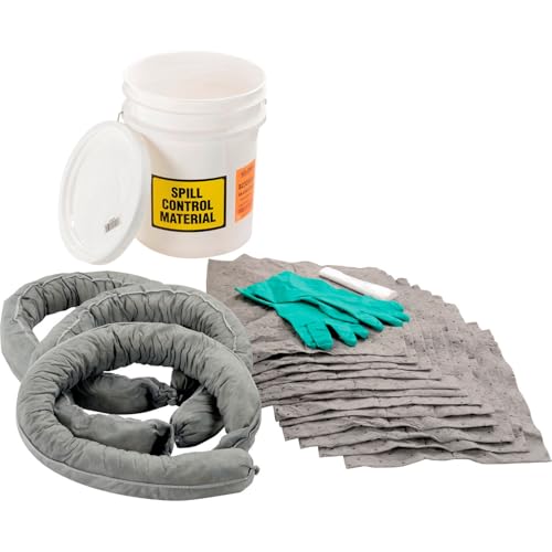 Global Industrial Universal 5 Gallon Truck Spill Kit, Bucket