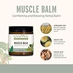 Banyan Botanicals Muscle Balm – Organic Muscle Massage Balm with Ashwagandha Root & Epsom Salt – Supports Healthy Circulation & Soothes Tired Muscles – 4oz – Non GMO Sustainably Sourced Petroleum Free - Image 5