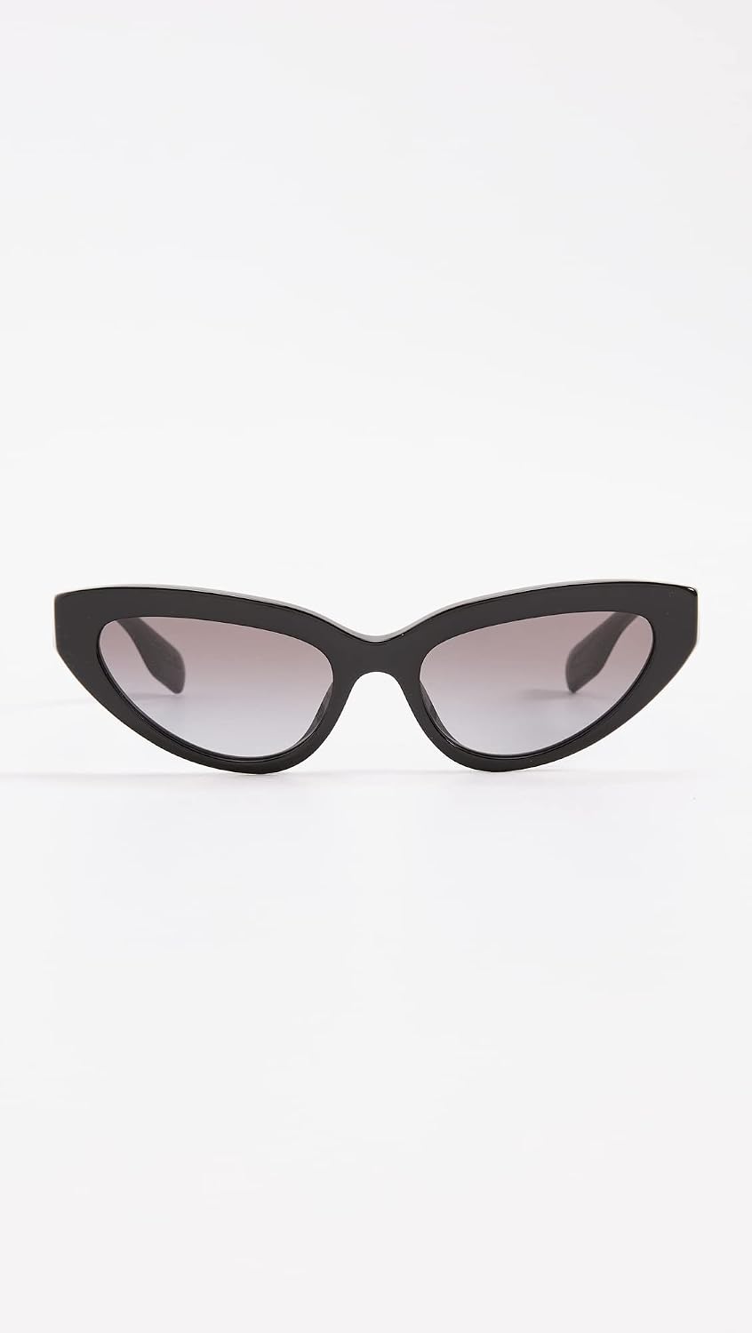 BURBERRY Women's Debbie Sunglasses, Black/Grey Gradient, One Size