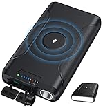 72000mAh 60W PD Power Bank CPAP Battery Backup, with Cigarette Lighter Socket, Flashlight, Wireless...