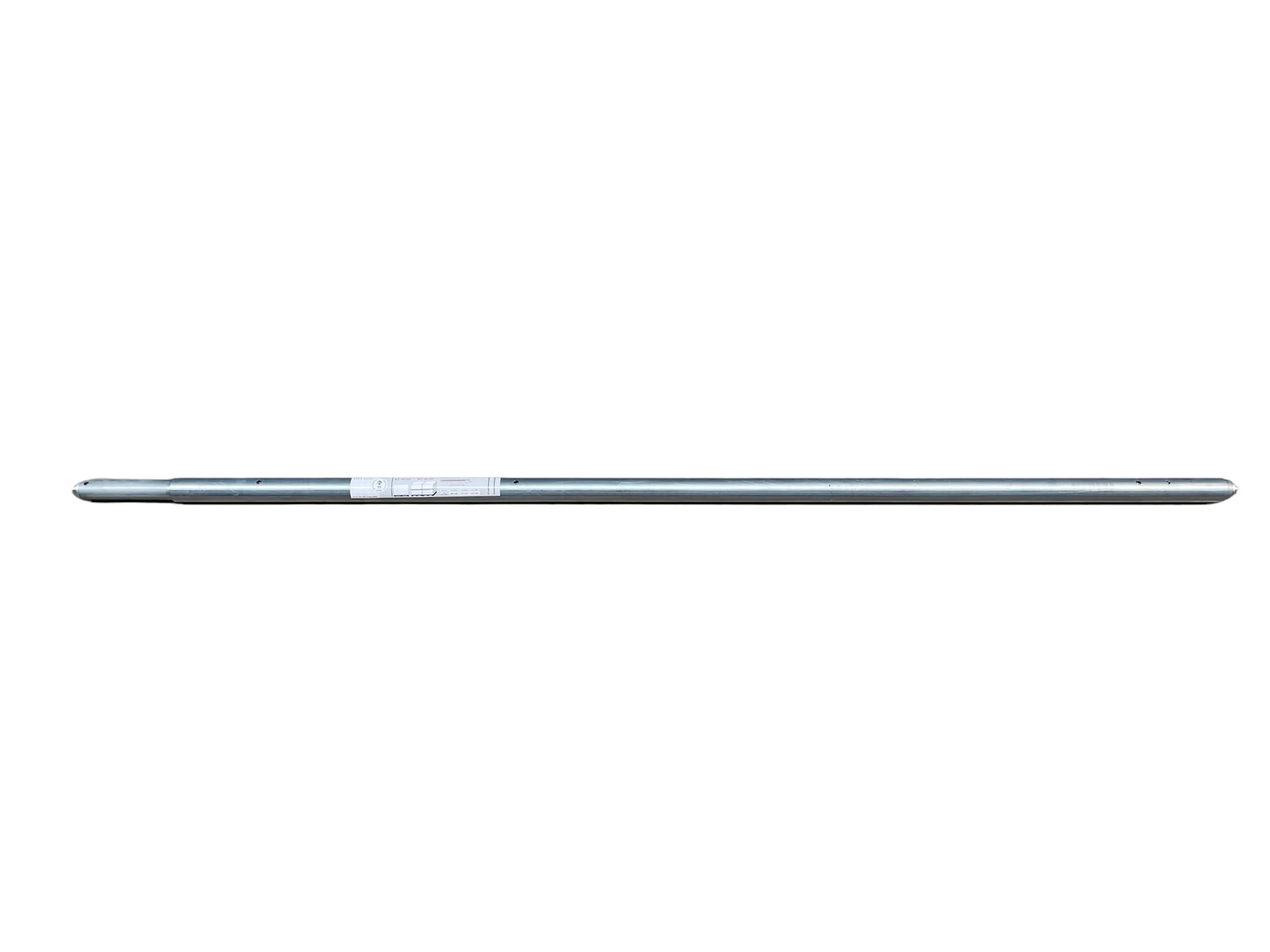 Lasiprofi Rundsperrbalken Alu Verstellbar – 1870–2380 Mm, 42 Mm, 550 DaN, Mit Kombizapfen 19/24 Mm Für Airlineschienen, Zurrsysteme