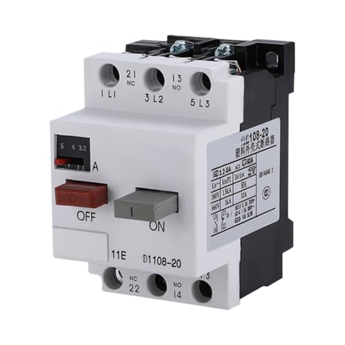 Disjoncteur 108-20 appareil magnétothermique 0.1-0.16A pour la gestion des surcharges