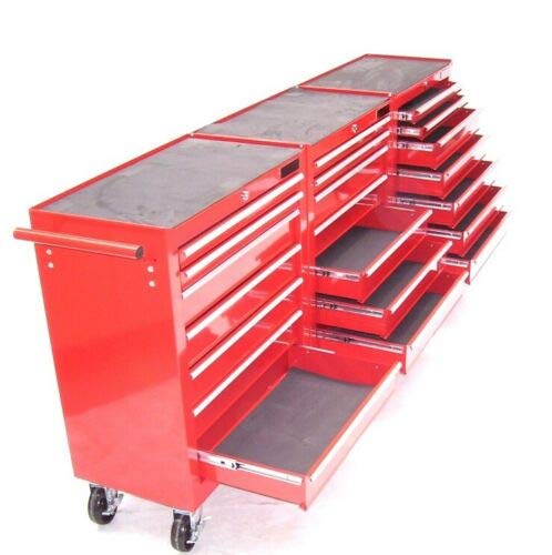 Werkzeugwagen XXXL mit 21 Schubladen Werkstattwagen Rollwagen Werkzeug Schrank – Bild 3
