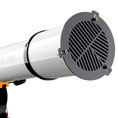 Starboosa Bahtinov Mask Focusing Mask for Telescopes - 80 Bahtinov Mask for a Tube Outer Diameter from 78-103mm (3.07" to 4.06") - can be Mounted with Brass Bolt Inside or Outside - Image 7