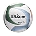Wilson Pallone da pallavolo AVP PX, Realizzato con Una Camera D'Aria di Pressione Sicura, Esterno In TPU Sostenibile, Per il Gioco Indoor e Outdoor, Colore: Bianco/Blu/Verde, Taglia Ufficiale