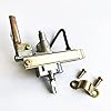 1 PC 0 BBQ Grill Gas Valve With Thrower Valve, Stem OD 5/16", Orifice size 1.05mm for LP Gas, Fits for 5/8" Manifold Tube