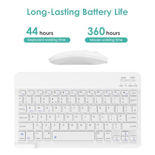 Teclado y mouse inalámbricos LAMA recargables para tablet y portátil 4