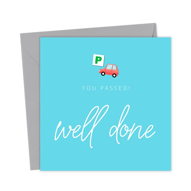 You passed Well Done Card | Passing Driving Test Cards Congratulations ...
