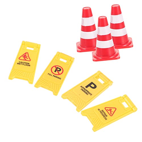 BCOATH 1Set Traffic Sign Road Sign for Learning Play Realistic Traffic Models for Classroom Theme Parties Educational Safety Awareness Tools