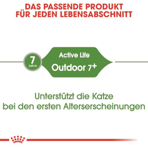 ROYAL CANIN Outdoor 7+ Trockennahrung für Katzen – 0.4 kg