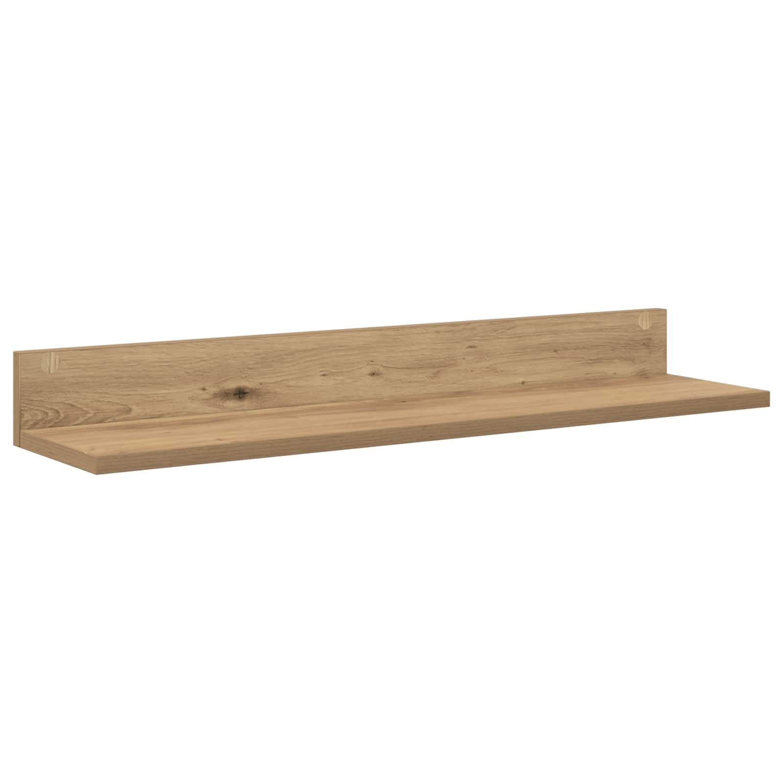 TV-Schrankset Wandmontiert 4-teilig, Artisan-Eiche Holzwerkstoff, Modernes Media Center für Wohnzimmer, Elegante Aufbewahrung, Robuster Fernsehschrank