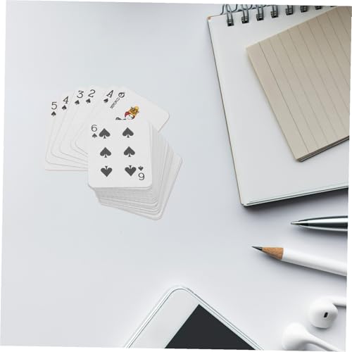 TOYANDONA 10 Sätze Mini-Spielkarten für Miniatur Pokerkarten Langlebig Reißfest für Party Mitgebsel Reise Camping Outdoor Spielspaß – Bild 7