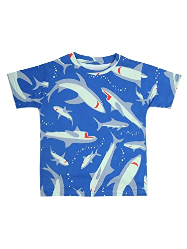 Image of Boys Halfsleeves Cotton Solid /Printed T-Shirt & Shorts Summer Co-ord Set /Clothing Set /Casual wear