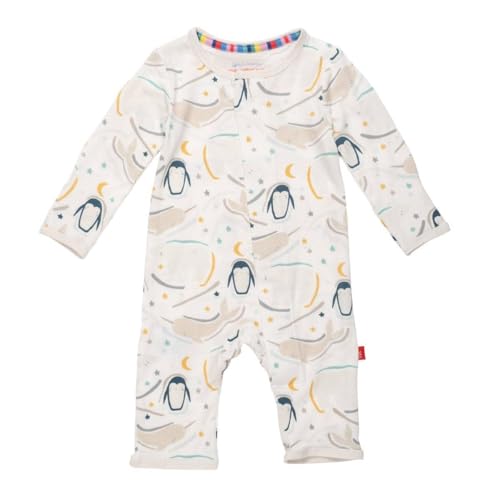 Magnetic Me Classic Magnetic Coveralls | Silky Soft Modal Fabric | Wheel Good Friend | 3-6 Months