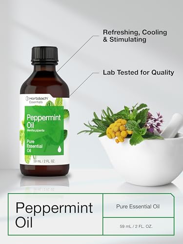 Aceite Esencial de Menta Horbaach 2 fl oz Puro miniatura 4