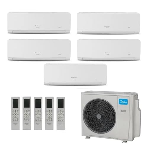 Ar-Condicionado Multi Split Inverter Springer Midea 42.000 BTUs (2x Evap HW 9.000 + 3x Evap HW 12.000) Quente/Frio 220V