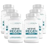 Nerve Regen Formula for Nerve Pain Relief - Nerve Renew for Neuropathy Pain Relief with Alpha Lipoic Acid, Vitamin B1 B6 B12 & Passion Flower Extract - Nerve Regeneration Ala Supplement 180-Day Supply