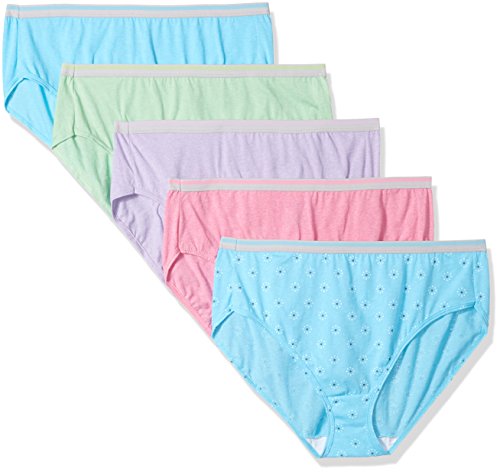 Image of Fruit Of The Loom Women's Plus-Size Cotton Hi-Cut Panties