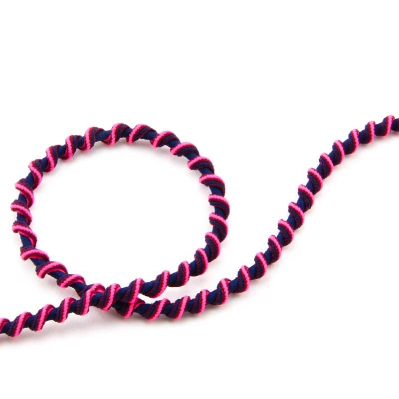 Aerzetix - C67255 - Elastico Decorativo Rotondo 5 Metri - Diametro 3mm - Colore Rosa Cenere