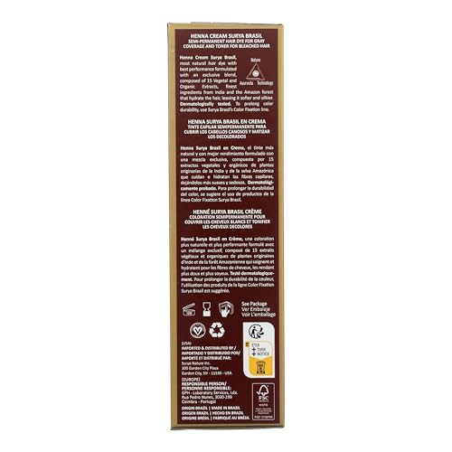 Surya Brasil Henna Cream Mahogany 2.37 oz miniatura 3