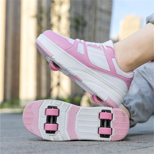 Roller 4 roues déformable pour enfants et adolescents, basket à roulette