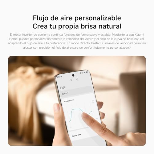 XIAOMI Smart Standing Fan Pro Slim, Ventilateur DC avec Telecommande