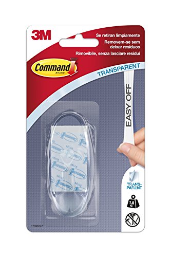 Preisvergleich Produktbild Command Haken, oval, 2er-Pack, 17093CLR