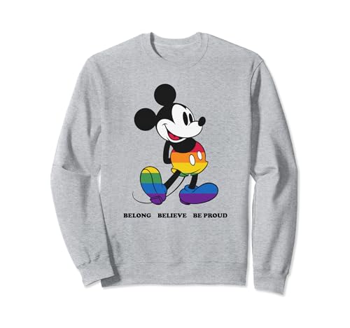 Sweatshirt Disney Mickey coloré idéal pour un look cocooning de week-end en famille