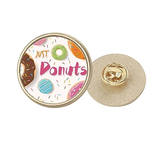 Broche en métal doré design gâteau sucré taille M accessoire de mode