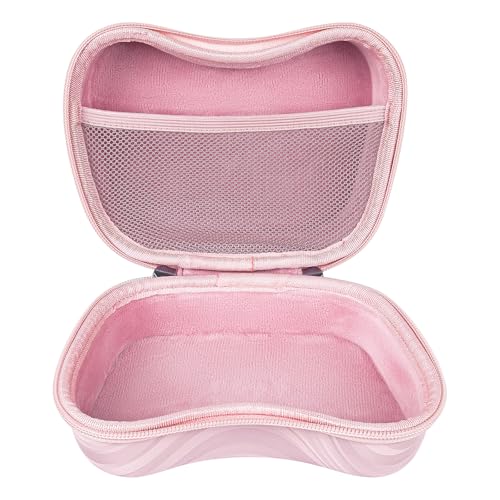 Image of TOCCOOL Hard Travel Controller Case Compatible with Xbox One, Xbox Series X /S, Nintendo Switch Pro Wireless Controller, Portable Bag for Game Accessories (Pink)