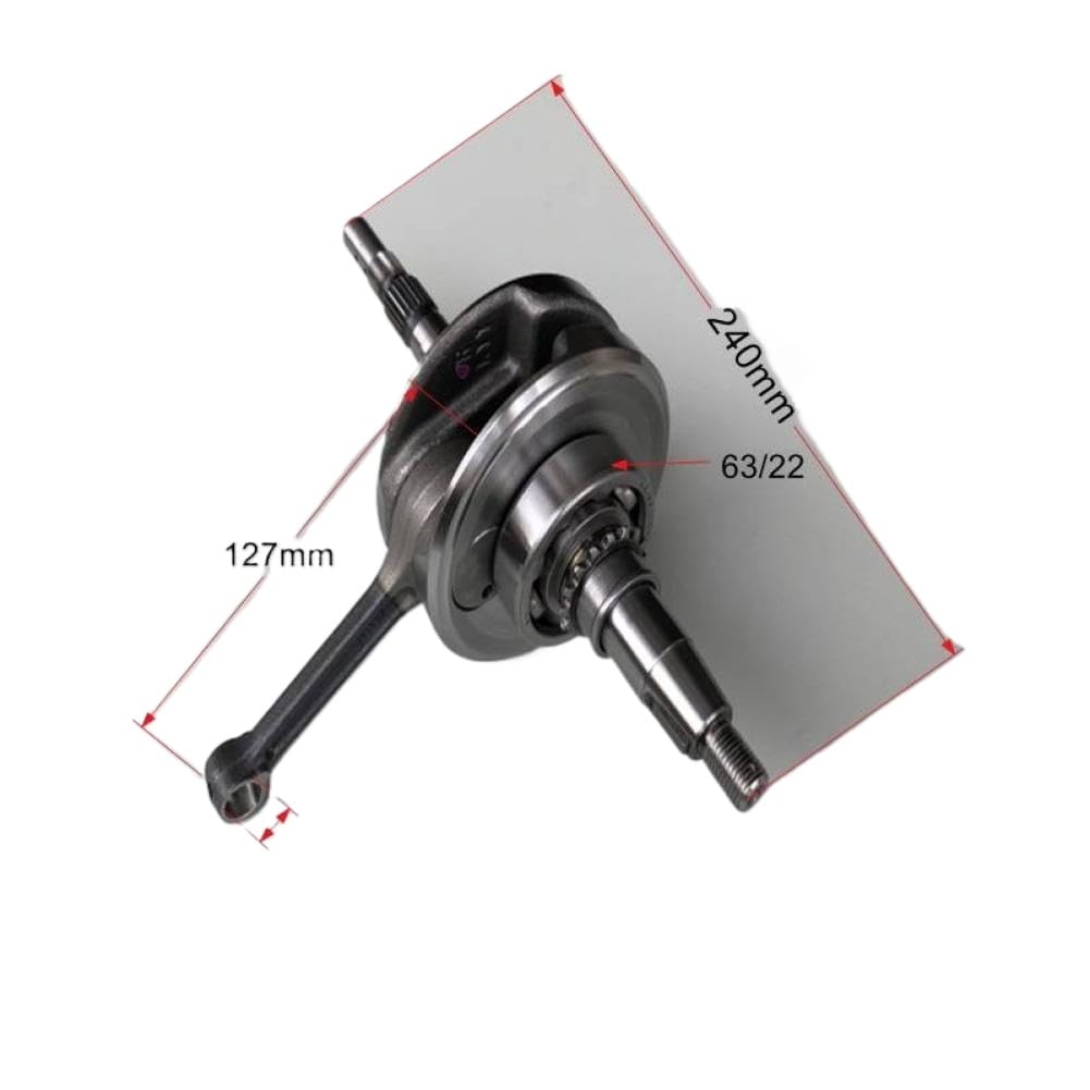 Moto Albero Motore Biella Montaggio Compatibile Con KYY 125 CB125 WH125-12 SDH125-53 152FMI-2 Motore 1300A-KYY-B60