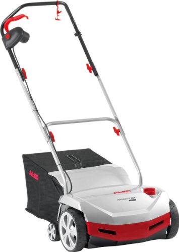 AL-KO Comfort 38E Combi-Care 2 in 1 Lawnrake Collector 1300W Powerful Motor-38cm Wide Width Electric Scarifier, 1300 W, 38cm