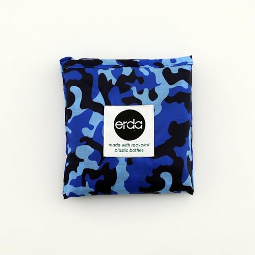 erda Sand-Free Travel Beach Bag Made with Recycled Water Bottles - Ocean Camo4