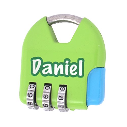 Image of Aexit Green Metal Padlocks & Hasps Handbag Shaped 3 Digits Jewelry Box Drawer Suitcase Combination Password Combination Padlocks Lock Padlock