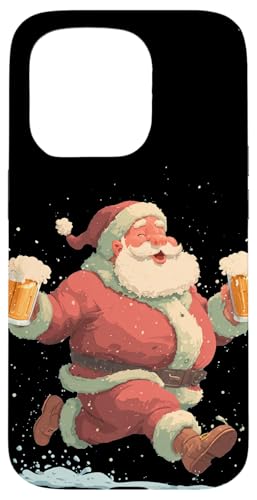 �N���X�}�X�r�[�����D�Ƃ̂��߂̃r�[���ƈꏏ�ɑ���T���^�N���[�X �X�}�z�P�[�X iPhone 15 Pro �p