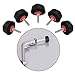 Trinkrittey 5pcs Universal Fishing Reel Handle Screw Caps Screws Nuts Caps Fishing Reel Replacement Parts for Spin Reels Knob Power Handle Grip