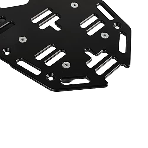 690 Enduro R Motorrad Dachträger hinten Gepäckträger Halterung Gepäckträger für 690 Enduro R 2019 2020 2021 für SMC R 2019 2020 2021 Aluminium Schwarz