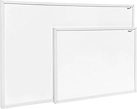 Quadro Branco Uv Moldura Mdf Revestido Branco Fit STALO, 80x60