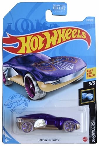 Hot Wheels Forward Force, X-Raycers 3/5 [Purple] 128/250