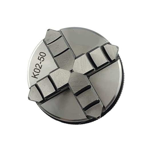 Mandrin de tour 50 mm 4 mors K02-50 mandrin manuel autocentrant fileté