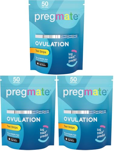Image of Pregmate 50 Ovulation Test Strips Predictor Kit (50 Count) (Pack of 3)