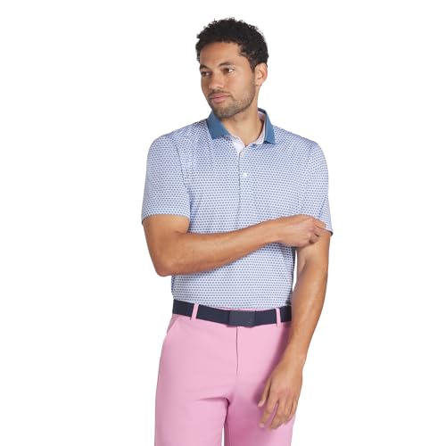 Haut athlétique bleu horizon XXL anti-transpiration pour le golf