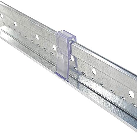 Ceiling Tile Hold Down Clip, PK50