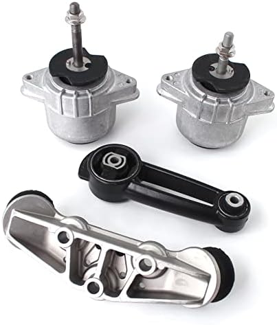 Kessocco 4PCS Engine Trans & Torque Strut Mount 94637505722 94637505822 97037511801 95537510113 Engine Motor and Automatic Transmission Mount Set Compatible with 2011-2016 Porsche Panamera 3.0L 3.6L