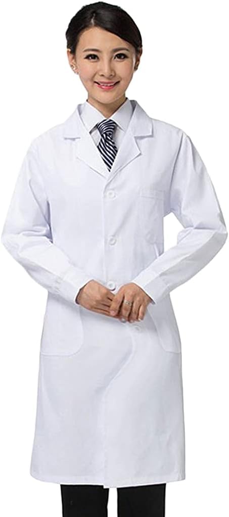 最高級のスーパー 女性白衣 レディース用診察衣 医師 診察衣 実験衣 研究用白衣 長袖 全5サイズ Correiodecarajas Com Br